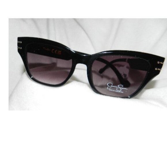 Jessica Simpson Square Frame Sunglasses Accents & Logos J6372-OX NWT🆕⌚📦🏃💨🚚 - Picture 3 of 15